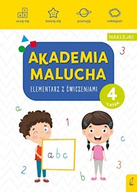 Akademia malucha Elementarz z ćwiczeniami 4-latek -  - książka