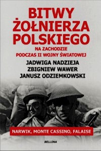 Bitwy żołnierza polskiego na Zachodzie podczas II wojny światowej - Nadzieja Jadwiga, Odziemkowski Janusz, Wawer Zbigniew - książka