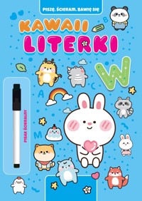 Piszę, ścieram, bawię się. Kawaii literki - zbiorowa praca - książka