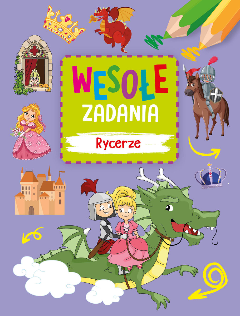 Wesołe zadania. Rycerze - Monika Kalinowska - książka