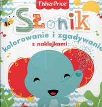 Fisher Price Kolorowanka podłogowa Słonik -  - książka