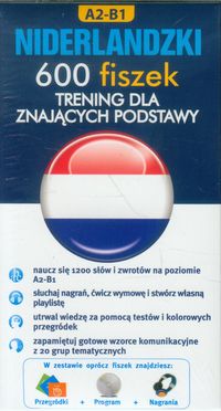 Niderlandzki 600 fiszek Trening dla znających podstawy -  - książka