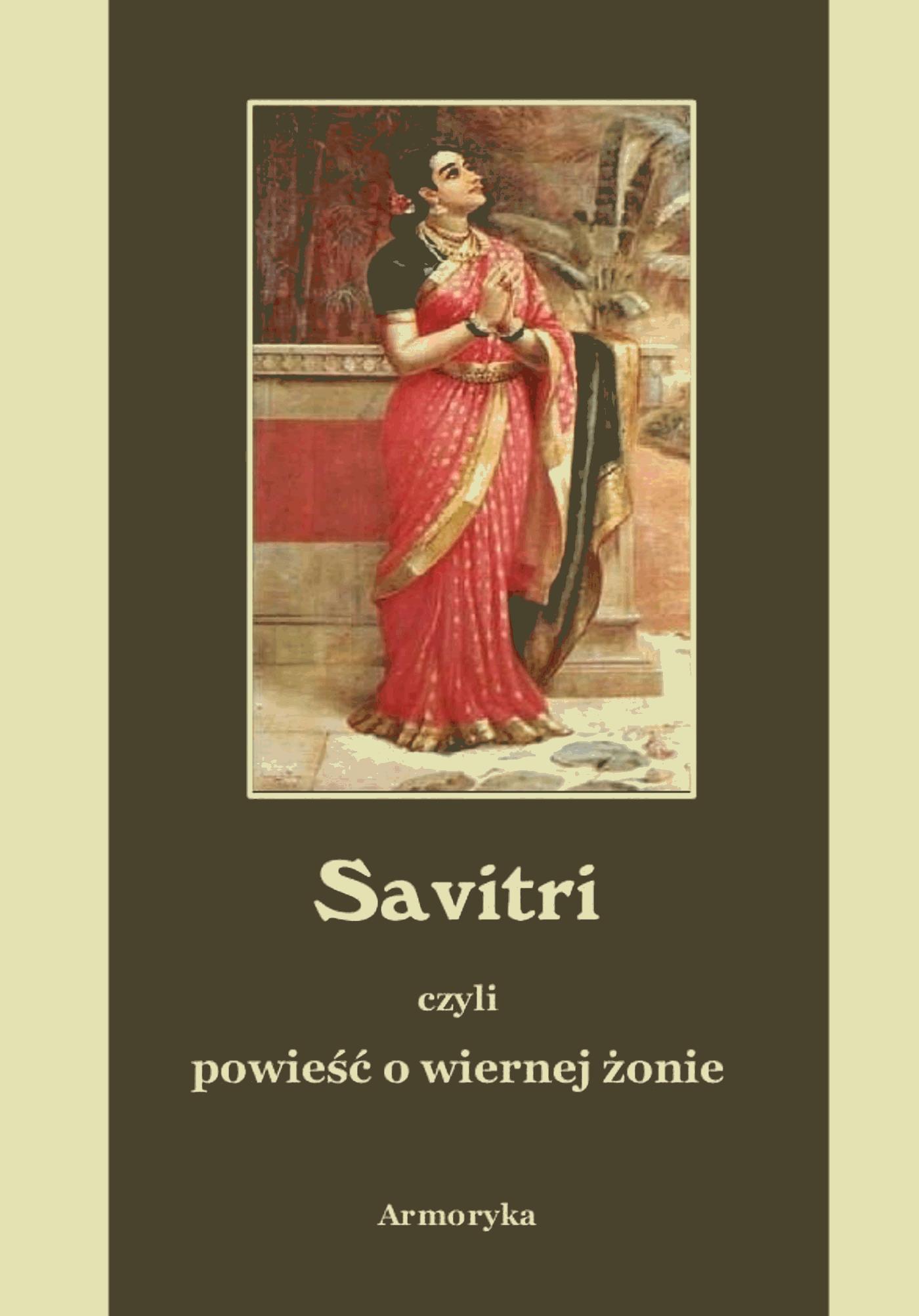 Okładka:Savitri. Powieść o wiernej żonie 