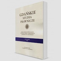 Gdańskie studia prawnicze Tom 33 -  - książka