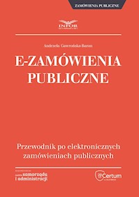 E-Zamówienia publiczne - Andrzela Gawrońska-Baran - książka