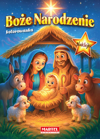 Boże Narodzenie. Szopka z naklejkami - Wiktoria kohnke - książka