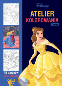 Atelier kolorowania Teens. 40 obrazów. Niech żyje bal! Disney - zbiorowa praca - książka