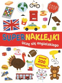 Supernaklejki Uczę się angielskiego -  - książka