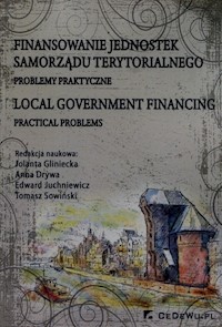 Finansowanie jednostek samorządu terytorialnego -  - książka