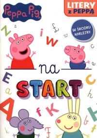 Peppa Pig Na start 6 Litery z Peppą -  - książka