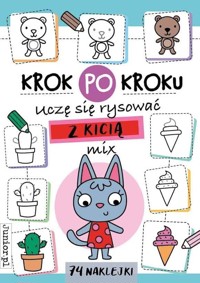 Krok po kroku uczę się rysować z kicią -  mix -  - książka