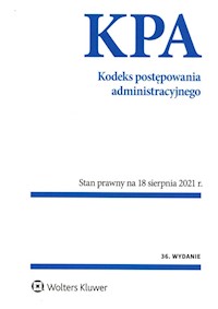 Kodeks postępowania administracyjnego Przepisy -  - książka