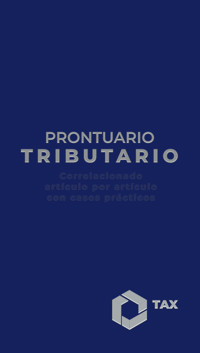 Prontuario Tributario 2025 - José Pérez Chávez - ebook