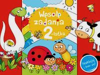 Wesołe zadania 2-latka Naklejaj i baw się! - Lekan Elżbieta - książka