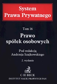 Prawo spółek osobowych. System Prawa Prywatnego. Tom 16 -  - książka