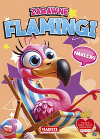 Zabawne flamingi z naklejkami - Salamon Katarzyna - książka