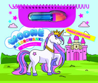 Jednorożce. Wodne kolorowanki. Magiczny pisak - zbiorowa praca - książka