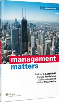 Management matters - Jemielniak Dariusz, Jendrych Elżbieta, Koźmiński Andrzej K., Wiśniewska Halina - książka