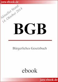 BGB - Bürgerliches Gesetzbuch - Aktueller Stand: 14. Oktober 2014 -  - ebook