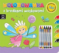 Kolorowanka z kredkami woskowymi Pierwsze zabawy malucha. Książeczka zielona -  - książka