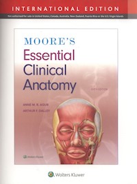 Moore's Essential Clinical Anatomy Sixth edition, International Edition - Agur Anne M. R., Dalley Arthur F. - książka