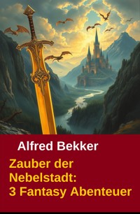 Zauber der Nebelstadt: 3 Fantasy Abenteuer - Alfred Bekker - ebook