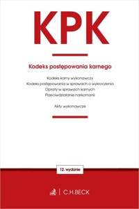 KPK. Kodeks postępowania karnego oraz ustawy towarzyszące -  - książka