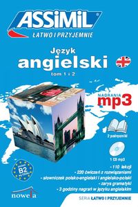 Język angielski Łatwo i przyjemnie Tom 1 i 2 B2 MP3 - Frąckowiak Karolina - książka