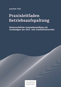 Praxisleitfaden Betriebsaufspaltung - Joachim Patt - ebook