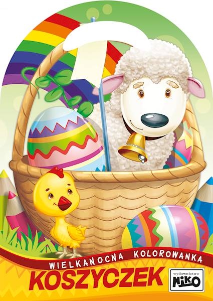 Wielkanocna kolorowanka. Koszyczek - zbiorowa praca - książka