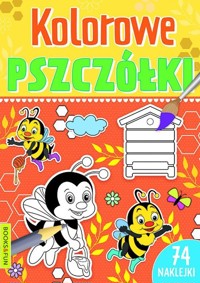 Kolorowe pszczółki Kolorowanka -  - książka
