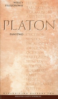 Wielcy Filozofowie 4 Państwo - Platon - książka