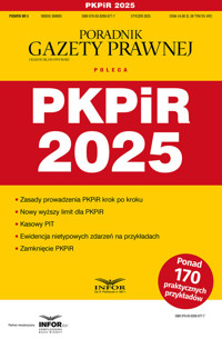 PKPiR 2025 Podatki 5/2024 - Ziółkowski Grzegorz - książka