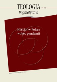 Teologia dogmatyczna Kościół w Polsce wobec pandemii Tom 17/2022 -  - książka