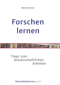 Forschen lernen - Martin Gertler - ebook