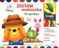 Zestaw maluszka W ogródku - - książka