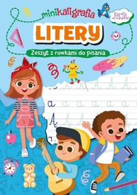 Minikaligrafia. Litery. Zeszyt z rowkami do pisania - zbiorowa praca - książka