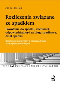 Rozliczenia związane ze spadkiem - Bieluk Jerzy - książka