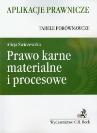 Prawo karne materialne i procesowe Aplikacje prawnicze - Alicja Świczewska - książka