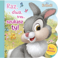Raz, dwa, trzy, szukasz ty! Disney Króliczki -  - książka