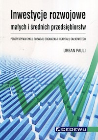 Inwestycje rozwojowe małych i średnich przedsiębiorstw - Pauli Urban - książka