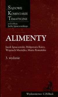 Alimenty - Ignaczewski Jacek, Karcz Małgorzata, Maciejko Wojciech - książka