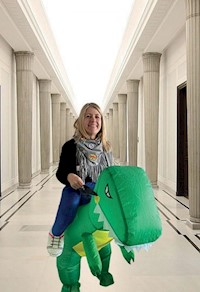 Mit dem Dino durch´s Schulhaus - Silke Eggerer - ebook