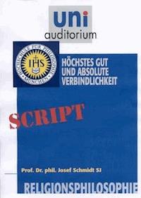 Religionsphilosophie, Teil 3 - Josef Schmidt - ebook