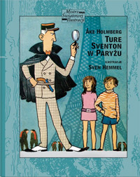 Ture Sventon w Paryżu - Ake Holmberg - książka