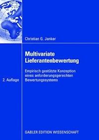 Multivariate Lieferantenbewertung - Christian G. Janker - ebook