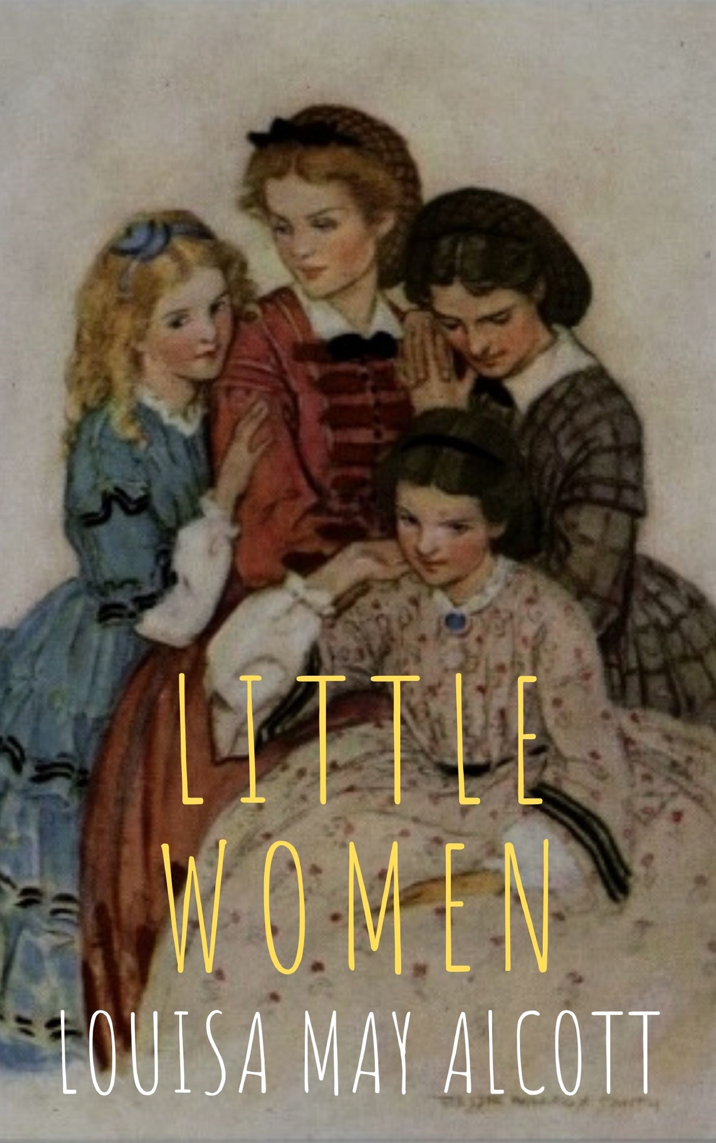 Little women in english. Олкотт л.м. "little women". Маленькие женщины книга. Маленькие женщины иллюстрации.