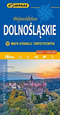 Województwo Dolnośląskie Mapa Atrakcji Turystycznych 1:250 000 -  - książka