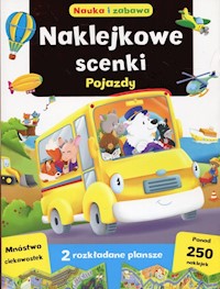 Naklejkowe scenki Pojazdy -  - książka