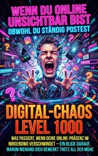 Wenn Du Online Unsichtbar Bist Obwohl Du Ständig Postest: Digital-Chaos Level 1000 - Tim Braun - ebook